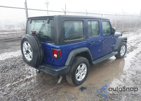 2018 Jeep Wrangler Unlimited Sport 4X4 z USA, uszkodzony, nr VIN 1C4HJXDN1JW261666